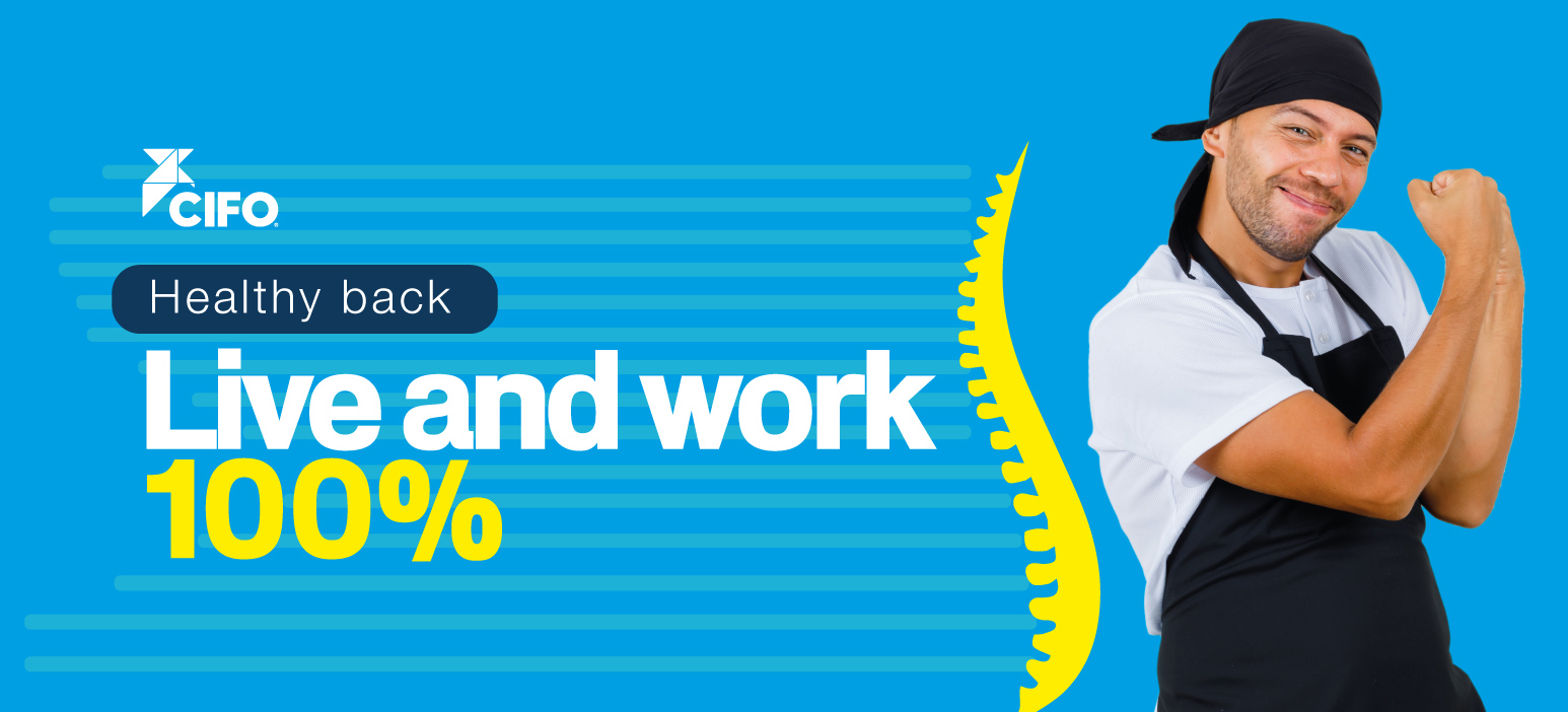 Healthy back, Live and work 100%