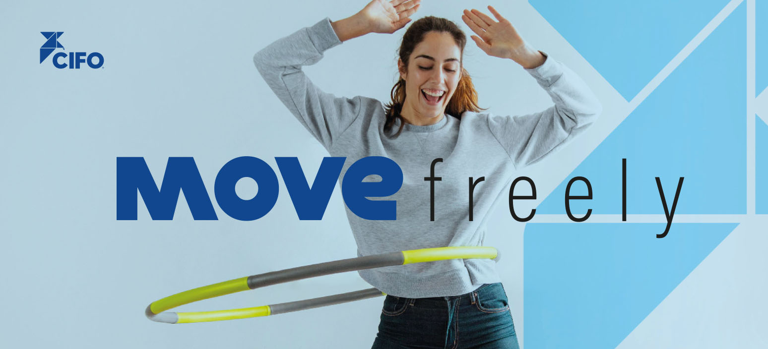 The 1, 2, 3 of the hip, Move freely