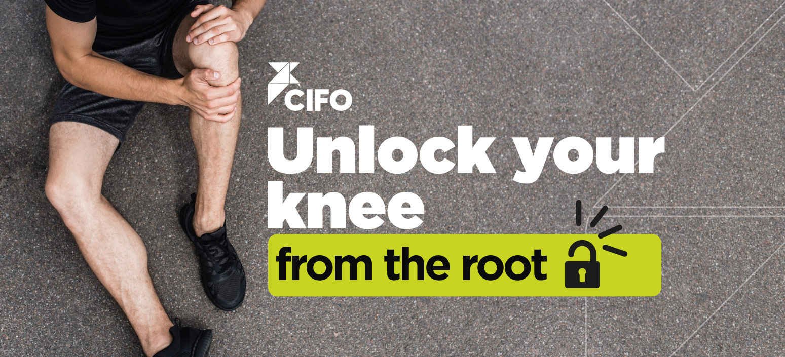 Unlock your knee from the root