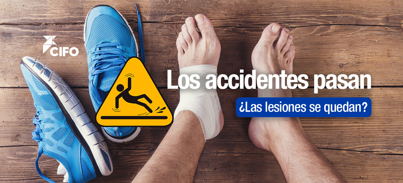 Los accidentes pasan, las lesiones se quedan