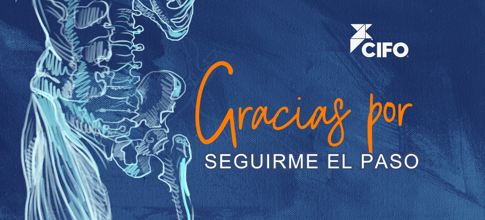 Gracias por seguirme el paso