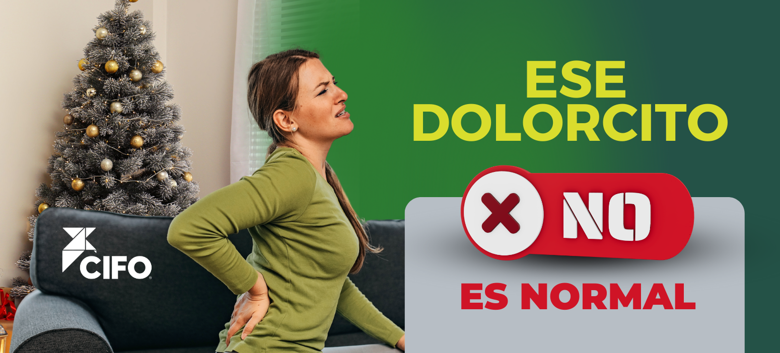 Ese dolorcito no es normal